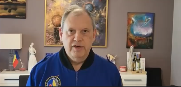 Messsage from Romanian astronaut Dorin Dumitru Prunariu!