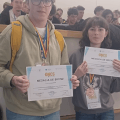 Bronze medal at the National Scientific Creativity Olympiad