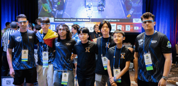 Our sister team RavenTech  – Winning Division Alliance at Michiana Premier Event,USA